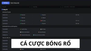 Cá cược bóng rổ