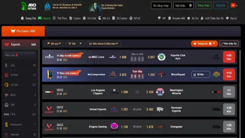 Siêu phẩm Esports có 1 - 0 - 2 Siêu phẩm Esports có 1 - 0 - 2