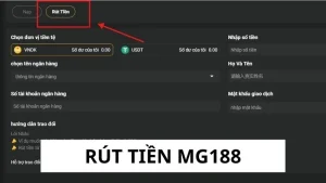 Rút tiền Mg188