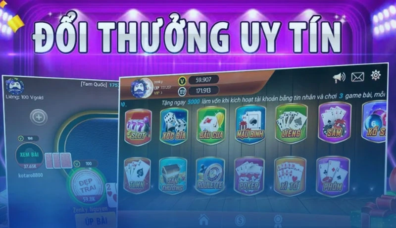 Toplist game bài ăn tiền 2025